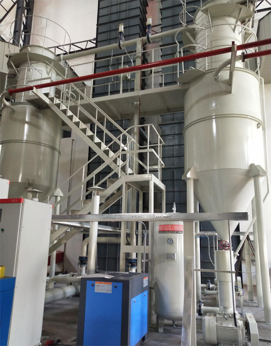 正壓稀相連續(xù)輸灰系統(tǒng)